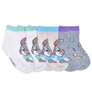 *NWT* Disney Bambi Thumper Easter Toddler Ankle Socks 3pk Size 2T-3T